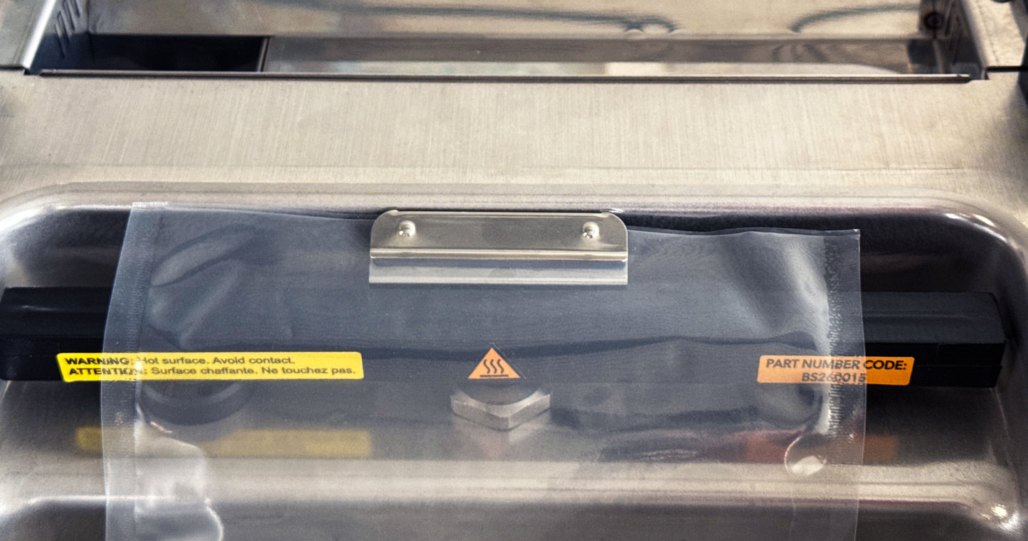 Barra saldante con ferma busta